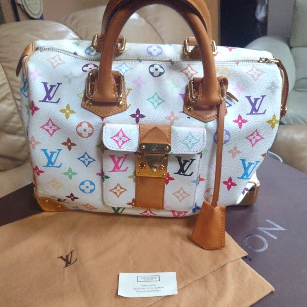 Louis Vuitton MURAKAMI Stunning Speedy 30 ๐๐๐๐๐งกโฅ๏ธ - Picture 1 of 15